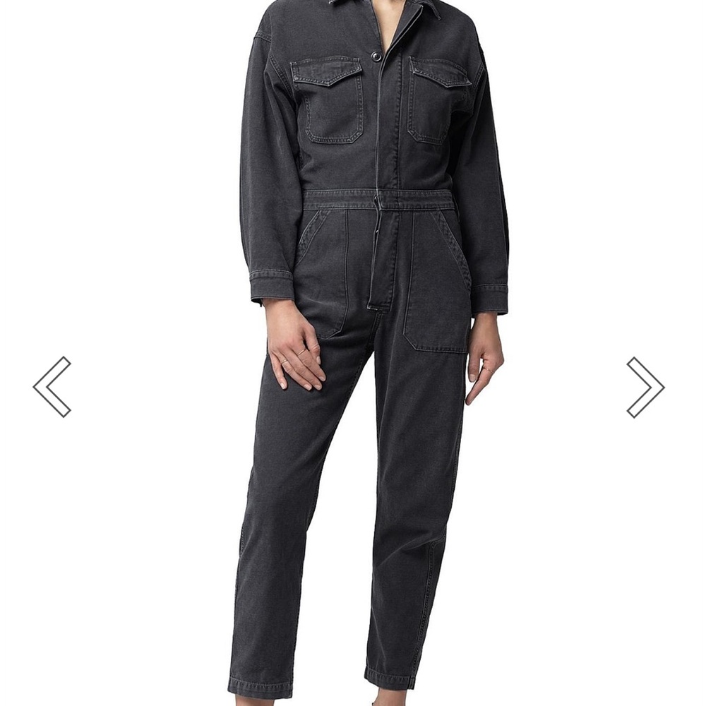 Citizens Of Humanity MARTA jumpsuit in washed black
